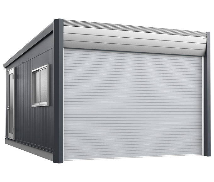 アルシア DR-3657HPB ハイルーフ [基本棟 1台収納タイプ]-TypeB