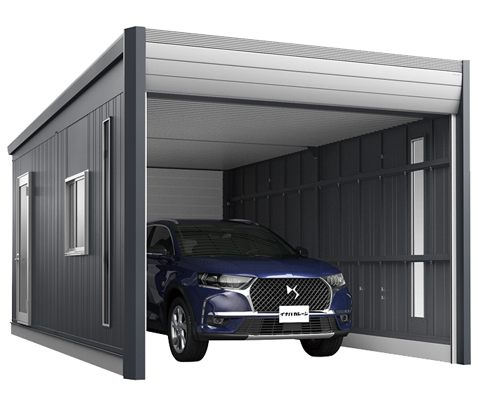 アルシア DR-3662HPA ハイルーフ [基本棟 1台収納タイプ]-TypeA