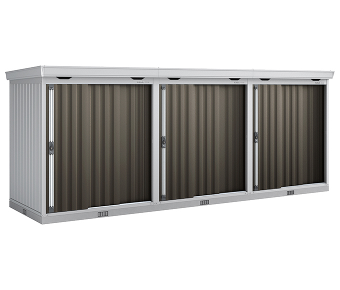 イナバ物置　引き戸タイプ連続型物置 FL-1815SL（一般型）基本棟