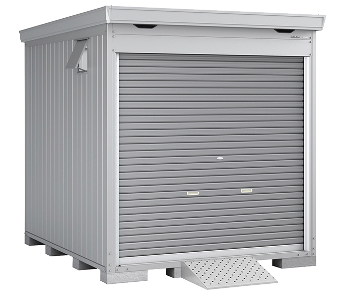 イナバガレージ　バイク保管庫　FM-2226HY（一般型）床付タイプ　ハイルーフ