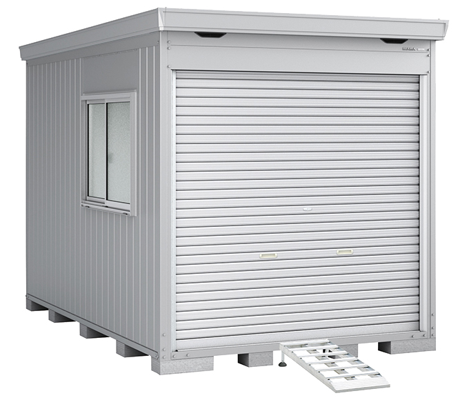 イナバガレージ　バイク保管庫　FM-2235HY（一般型）床付タイプ　ハイルーフ