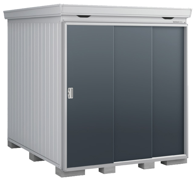 イナバ物置　フォルタ プラス FP-2222HT(多雪型)扉タイプ　ハイルーフ