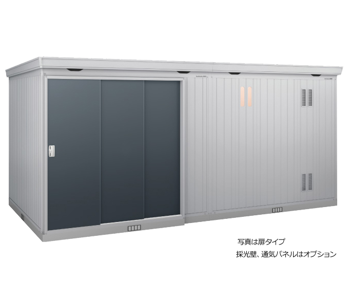 イナバ物置　フォルタ プラス FP-5226HD(一般型)【耐】ドアタイプ　ハイルーフ