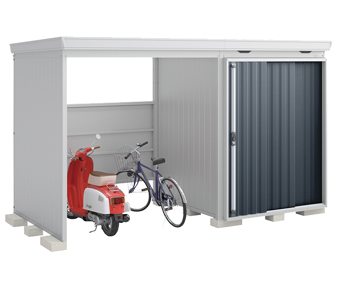 イナバ物置　フォルタ ウィズ 右側スペース型 FW-1818+22KS(一般型) スタンダード