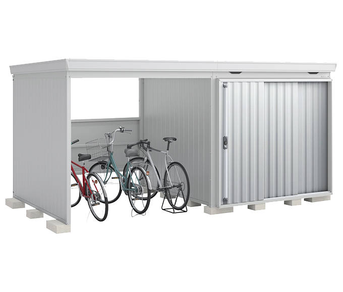 イナバ物置　フォルタ ウィズ 右側スペース型 FW-2222+22KS(一般型) スタンダード