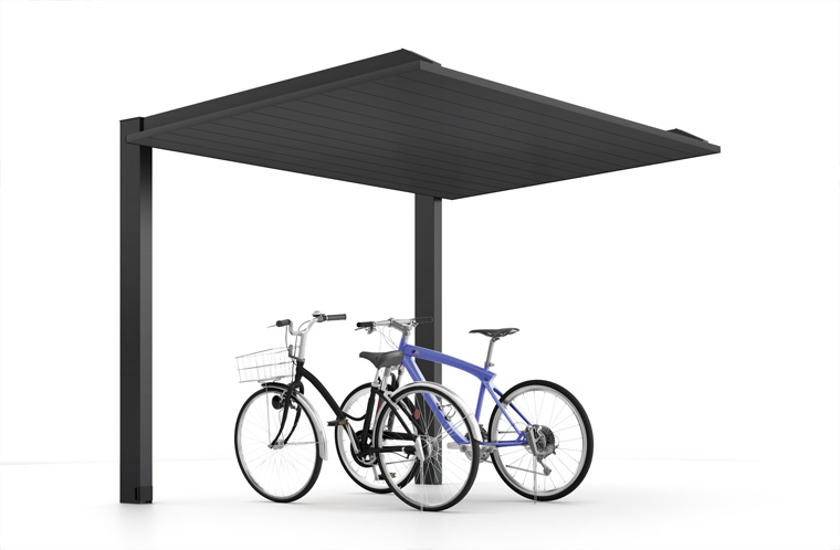 カーポートSCミニ　ロング柱（H25）　基本　21-22型　