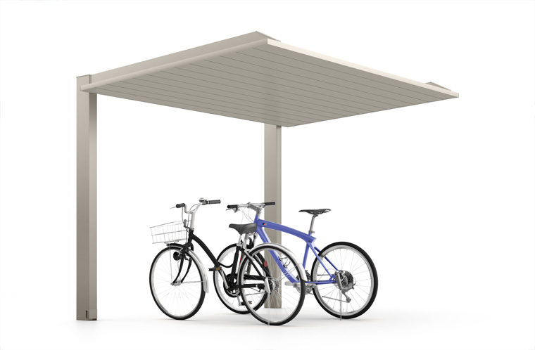 カーポートSCミニ　ロング柱（H25）　基本　21-29型　